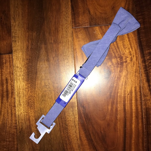 NWT Men’s Chambray Bow Tie, Apt. 9 - Picture 3 of 5